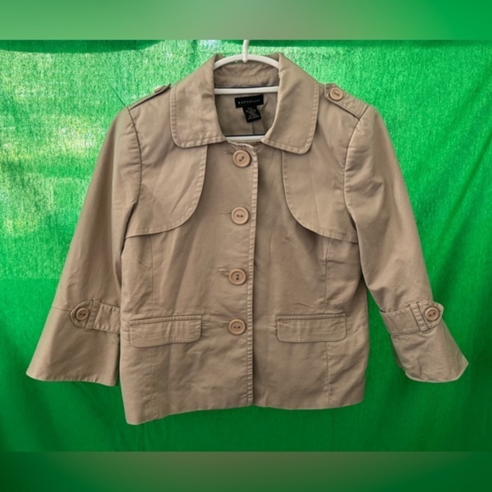 Rafaella Tan Jacket Size Medium